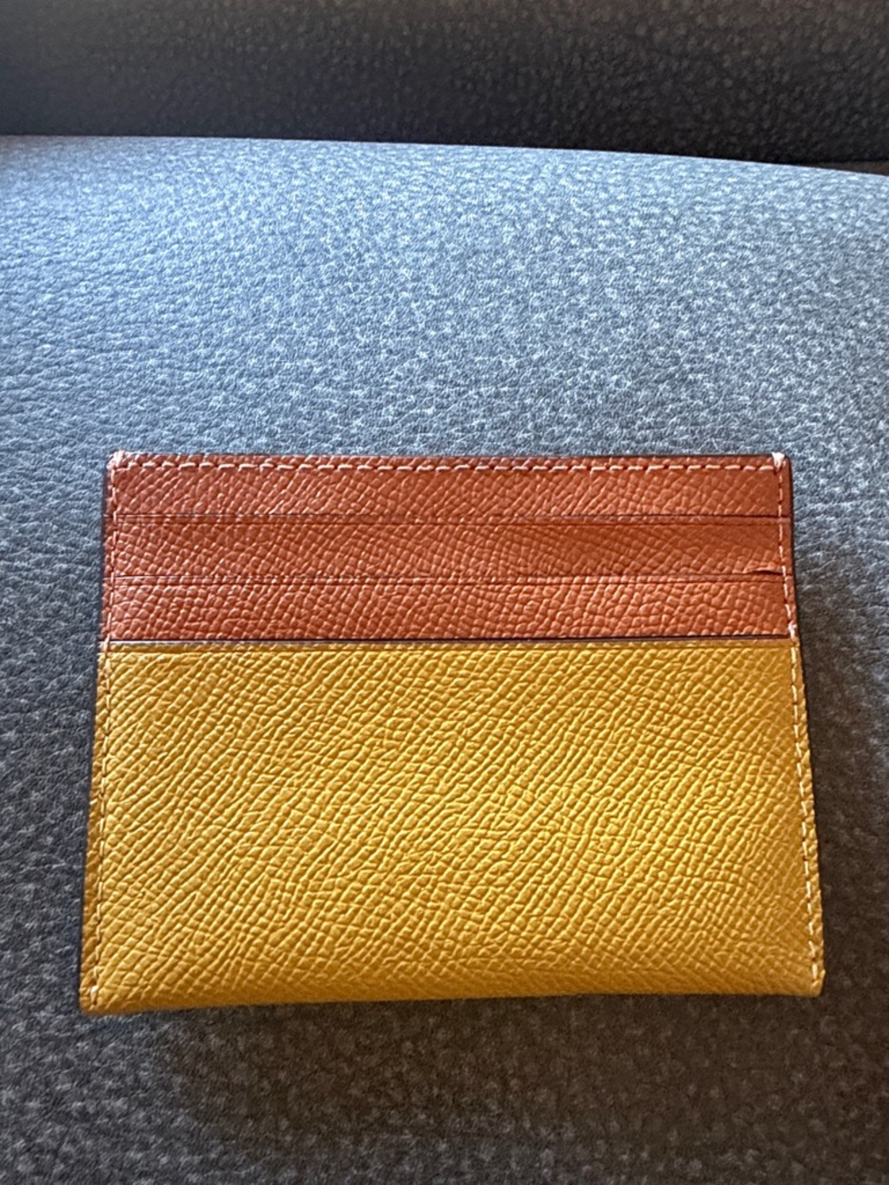 Coach Card Case In Colorblock - Picture 3 of 3